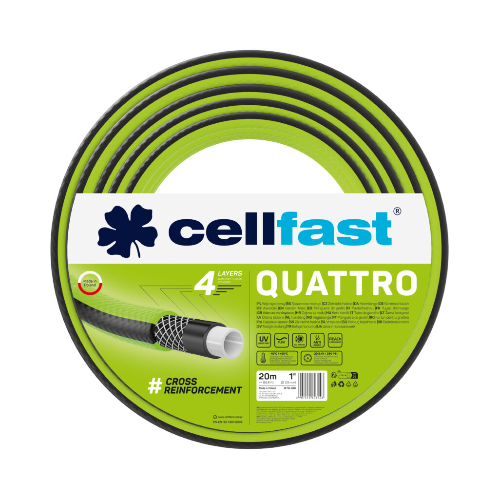 Поливальний шланг QUATTRO 1" 20 м