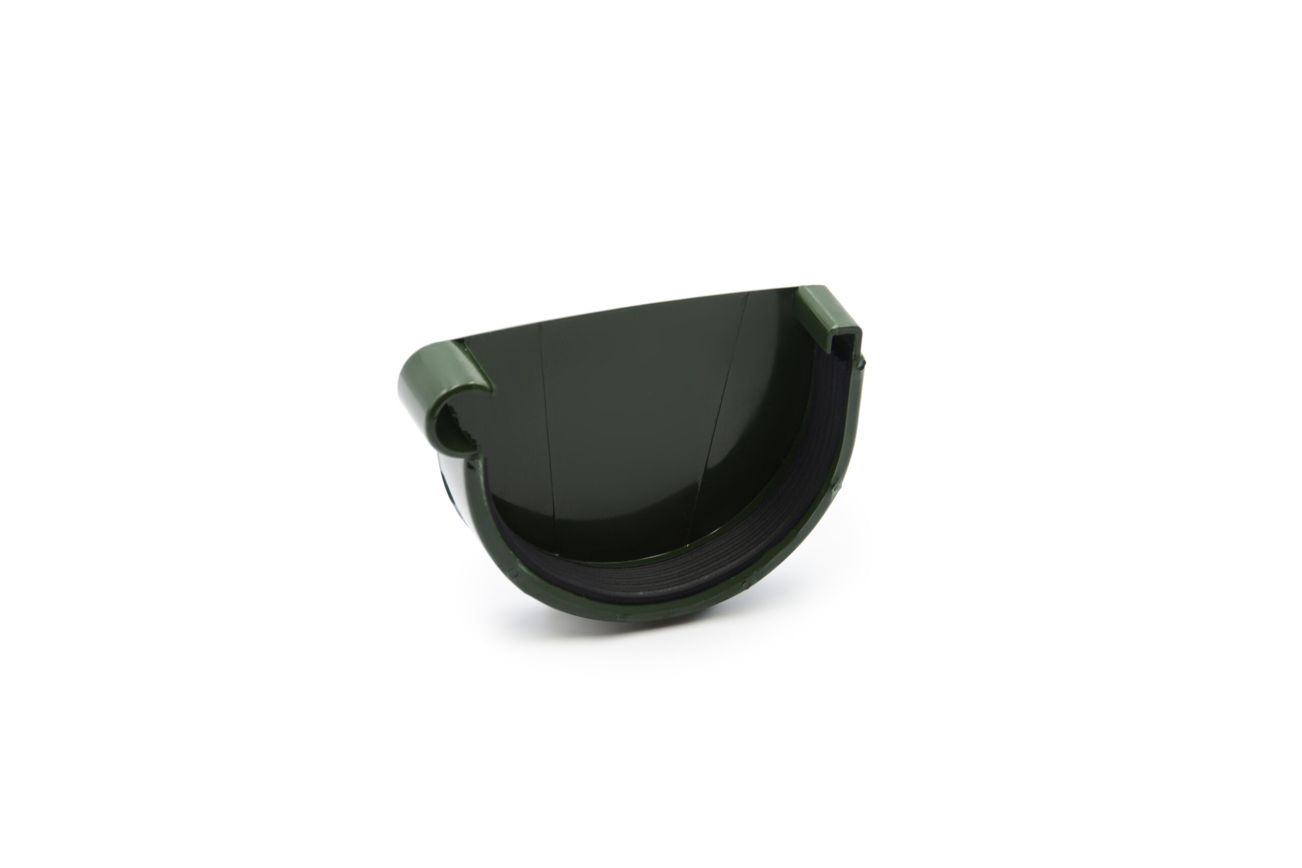 Заглушка ринви ліва зелена  90мм RainWay