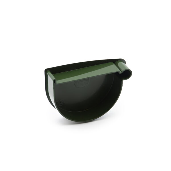 Заглушка лійки права зелена  90мм RainWay