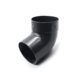 Відвід труби одномуфтовий 67° графітовий 75мм RainWay
