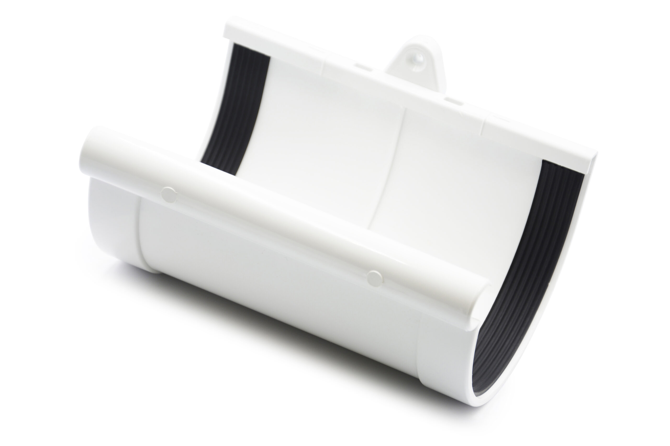 Муфта ринви біла 130мм RainWay