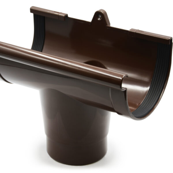 Лійка ринви коричнева 130мм RainWay
