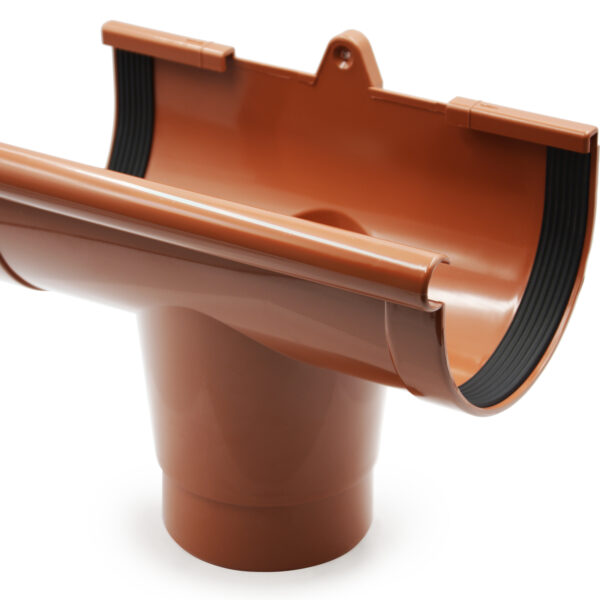 Лійка ринви цегляна 130мм RainWay