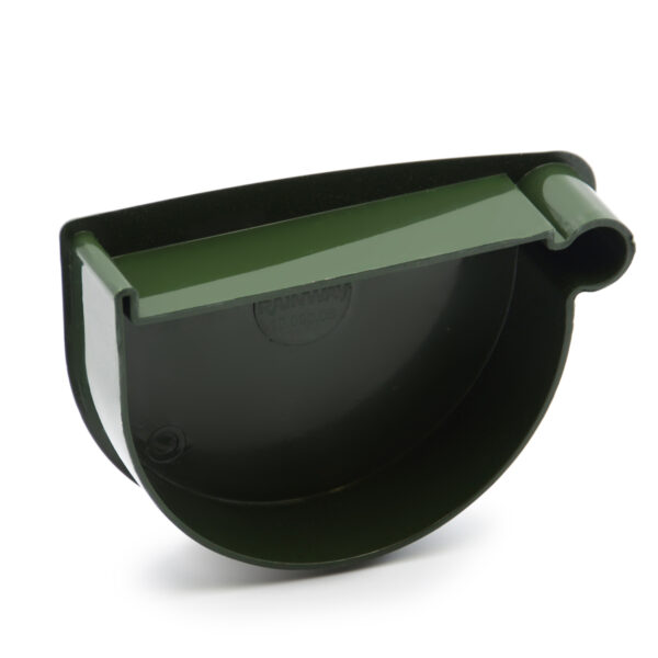 Заглушка лійки права зелена  130мм RainWay