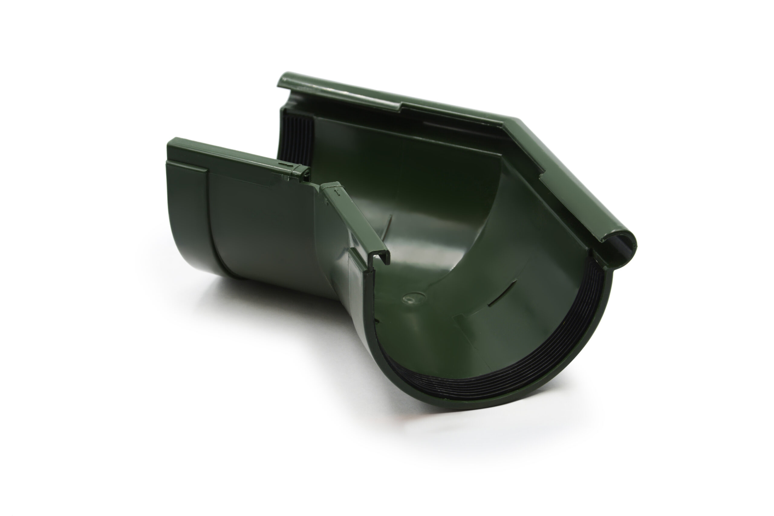 Кут ринви зовнішній 135° зелений 130мм RainWay