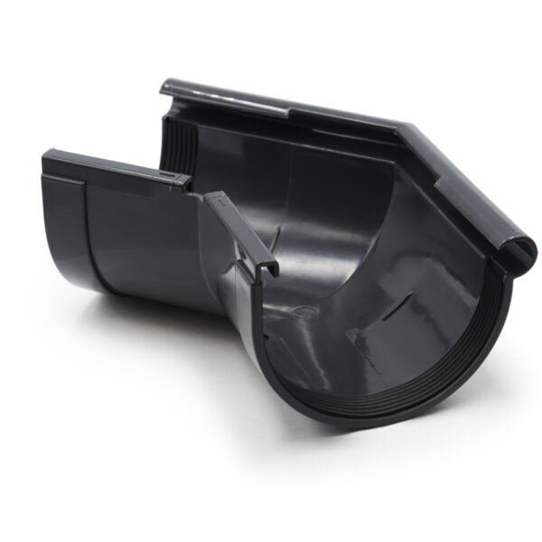 Кут ринви зовнішній 135° графітний 130мм RainWay