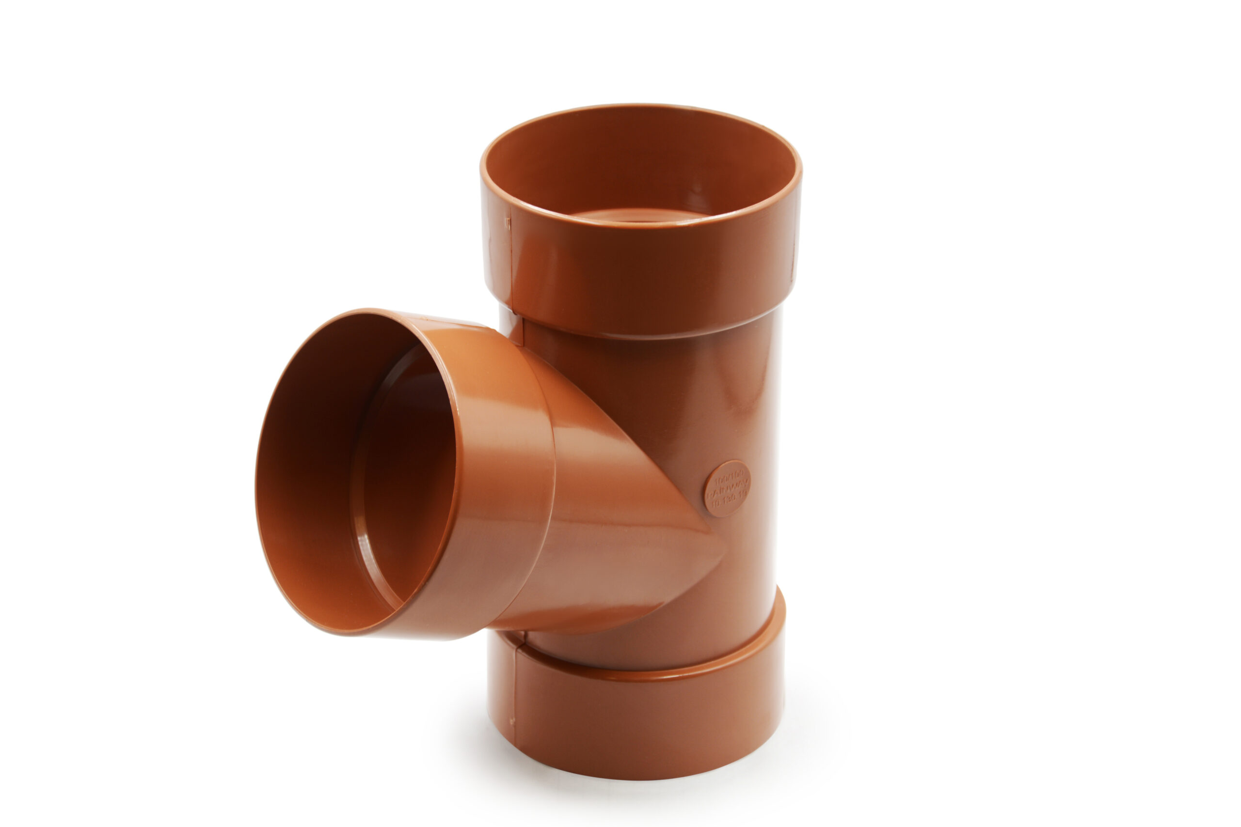 Трійник труби 67° цегляний 100мм RainWay