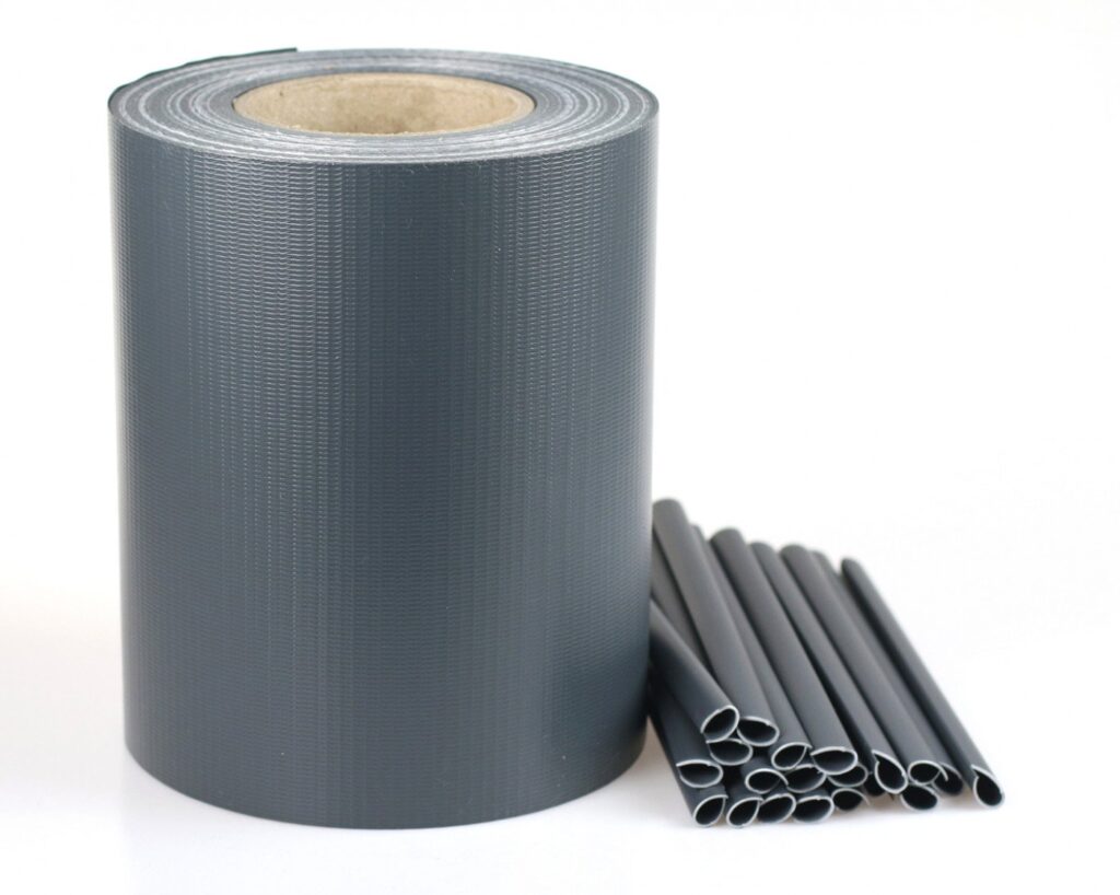 Стрічка для огорожі 190мм x 35м (графіт)