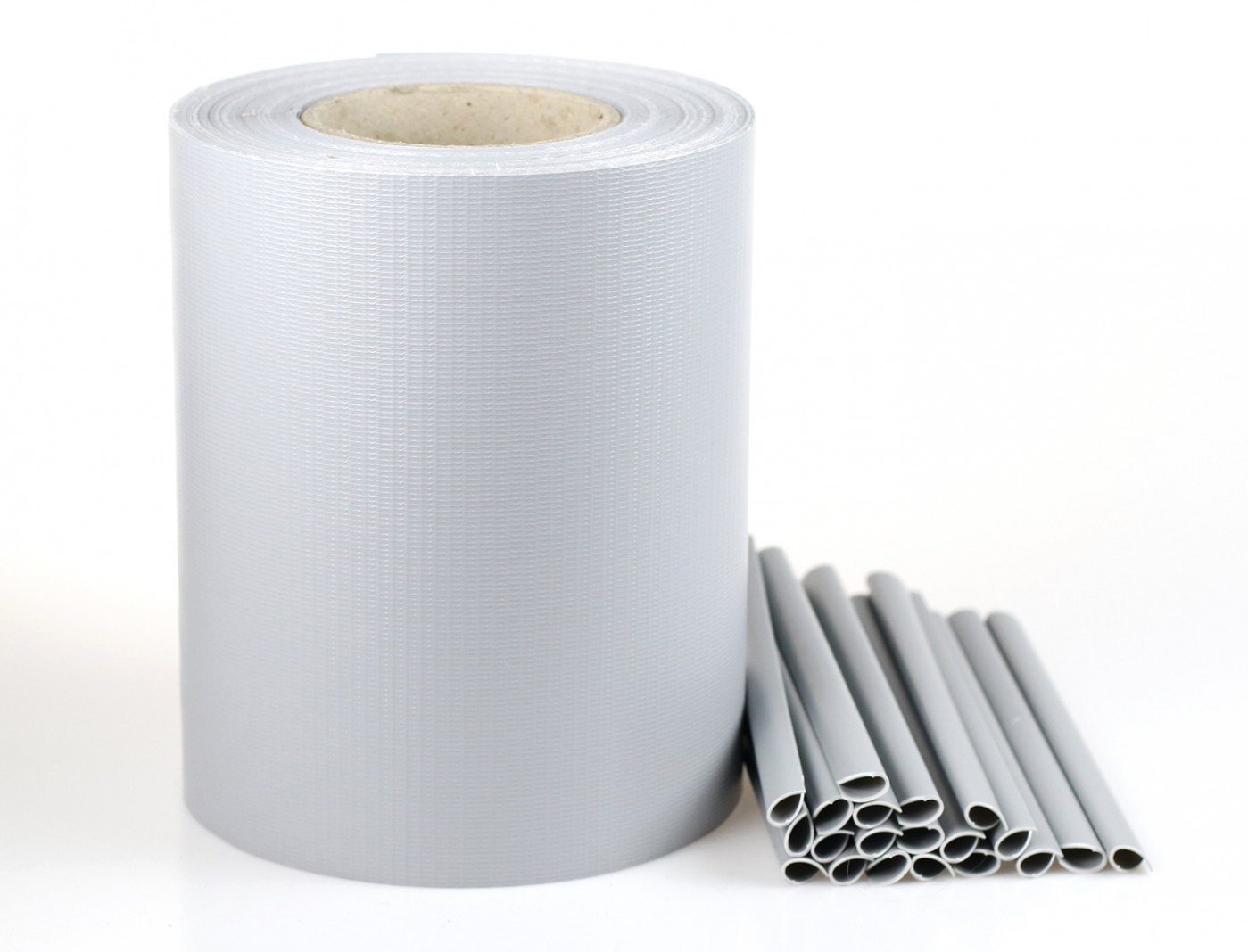 Стрічка для огорожі 190мм x 35м (сірий)