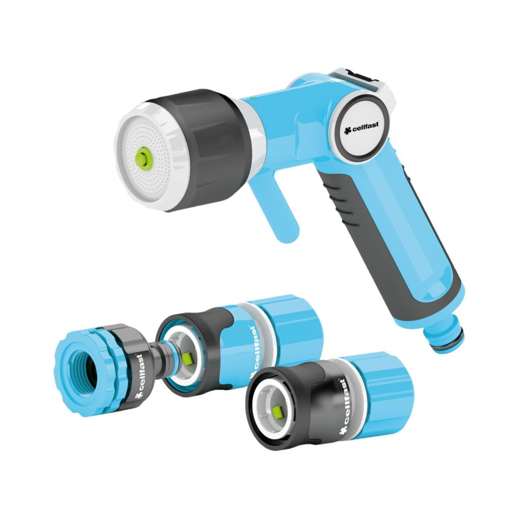 Комплект ERGO з багатофункціональним пістолетом зрошувачем 1/2''-5/8''