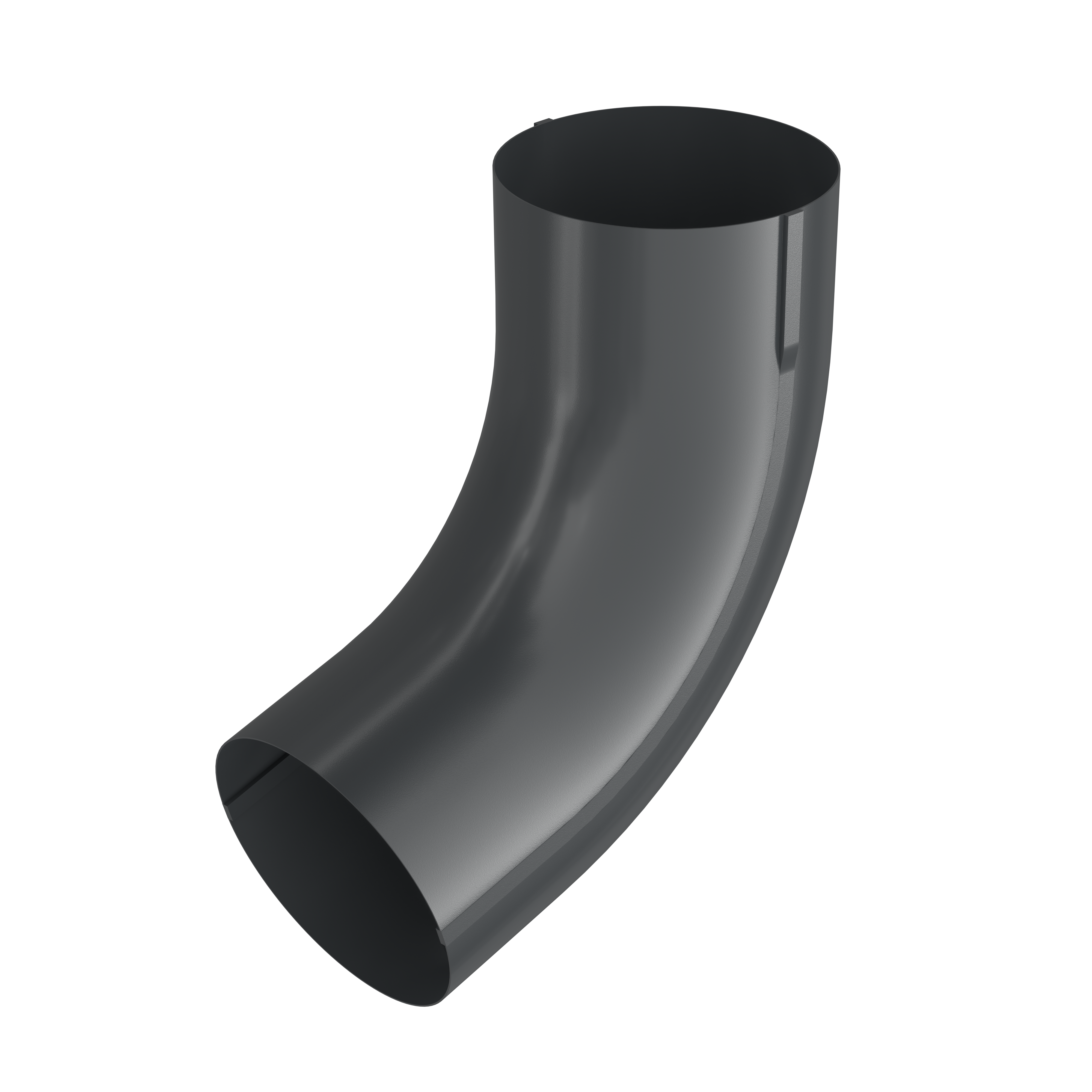 Коліно 72° BRYZA STAL 100мм