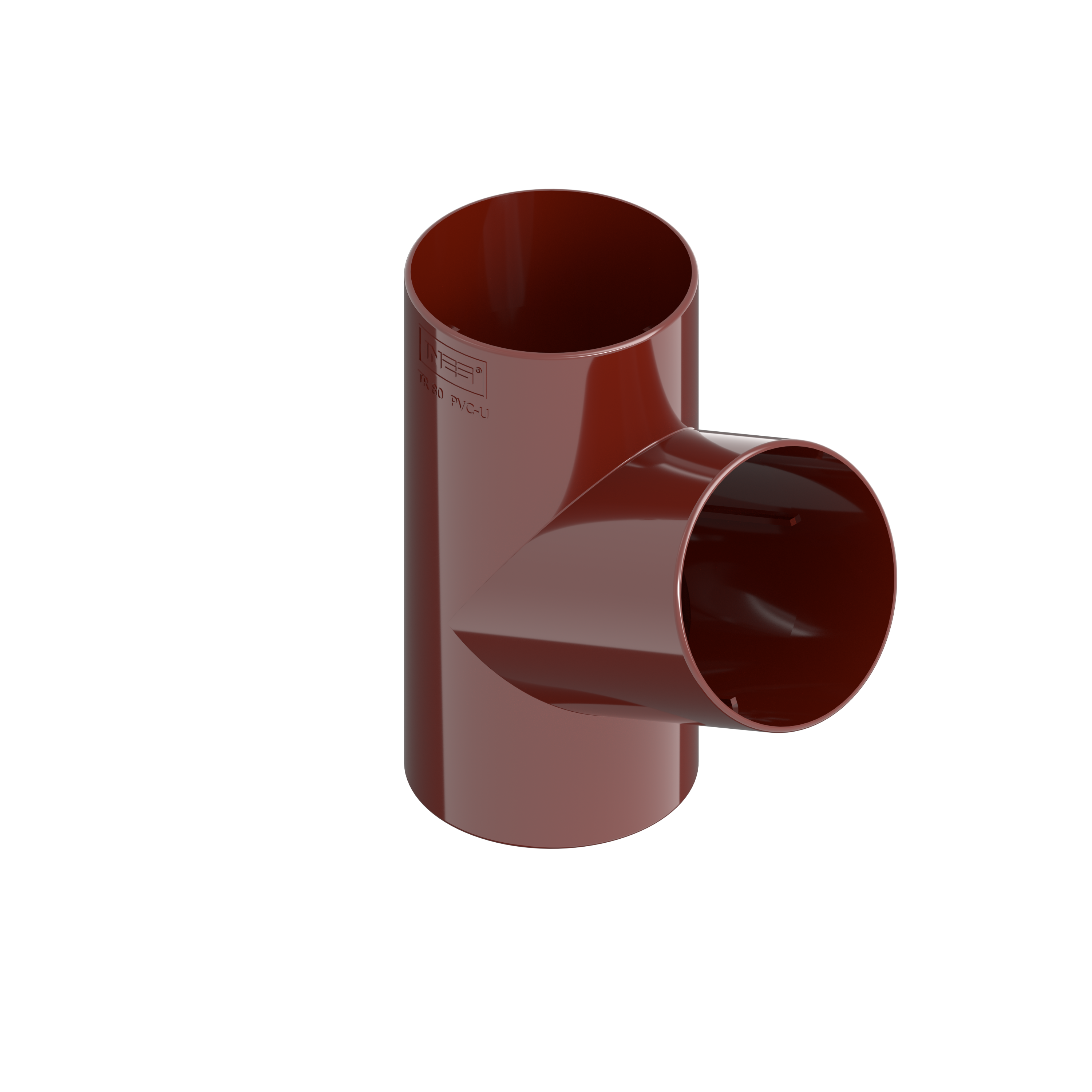 Трійник INES 80/80/80мм