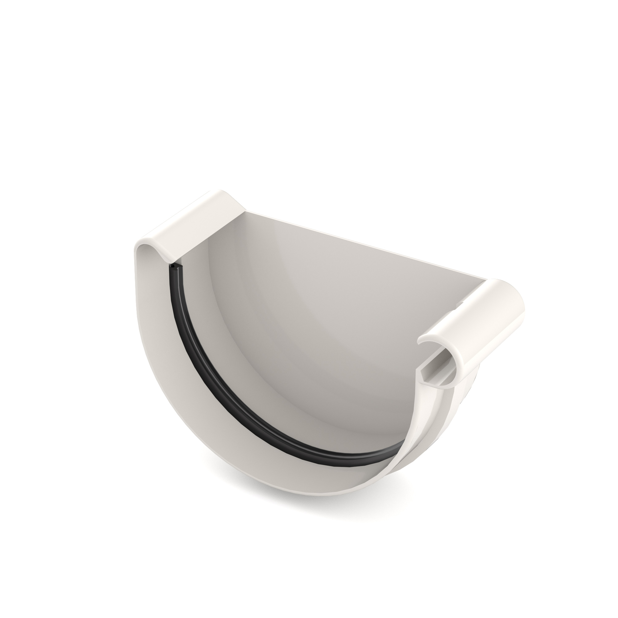 Заглушка ринви права BRYZA 100мм