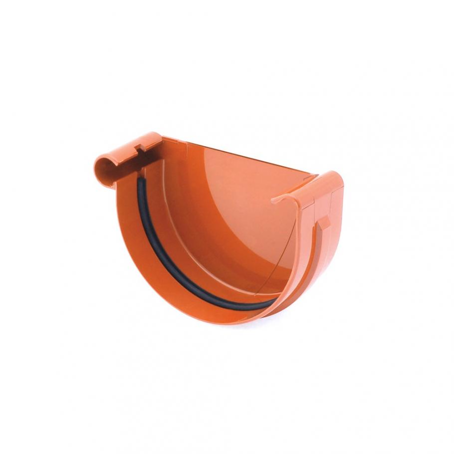 Заглушка ринви ліва BRYZA 125мм